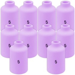 Ceramic nozzles 54N17 no.5 (Pack of 10) TIG SR-17/SR-18/SR-26 Vogelmann