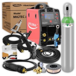 Weldman MIG TEC 200 LCD SYNERGY PAK (MMA, TIG) - welding kit no.1