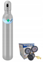 Full gas cylinder CO2 8L 5kg 150bar + regulator