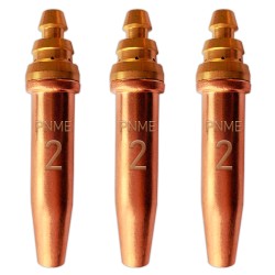 Sherman Set of 3 PNME No. 2 Propane Block Nozzles (5 - 10 mm)