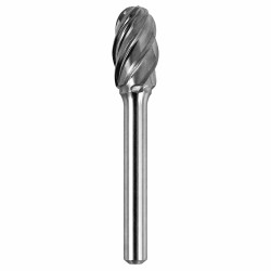 Oval Carbide Burr E122206AL for Aluminium