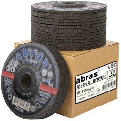 Grinding Discs 125x4.0 A24U BF27 ABRAS Inox Profi (Pack of 20 pcs.)