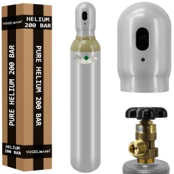 Full gas cylinder Helium 8l 150bar Vogelmann