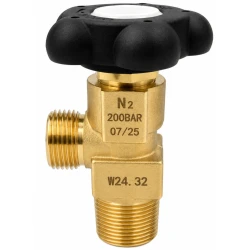 Typpikaasupullon venttiili W24.32x1/14 DIN 477-1