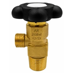 Argon-/Ar-CO₂-/heliumkaasupullon venttiili W21.8x1/14 DIN 477-1