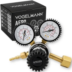 Vogelmann AERO 200 bar Pressure Regulator for Nitrogen and Hydrogen
