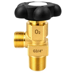 Valve for 200 bar Oxygen Cylinder G3/4"