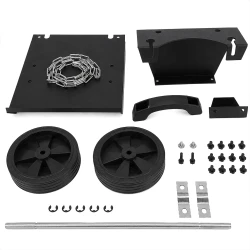 Wheels and cylinder shelf for MIG 200 Smart