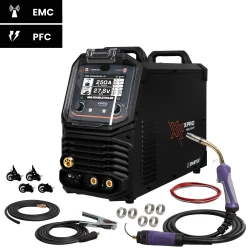 Spartus XPro MIG 260 DUAL PULSE package